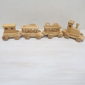 Handmade Wooden Toy Train